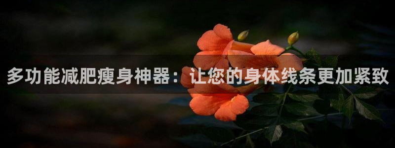 熊猫体育新能源：多功能减肥瘦身神器：让您的身体线条更加紧致